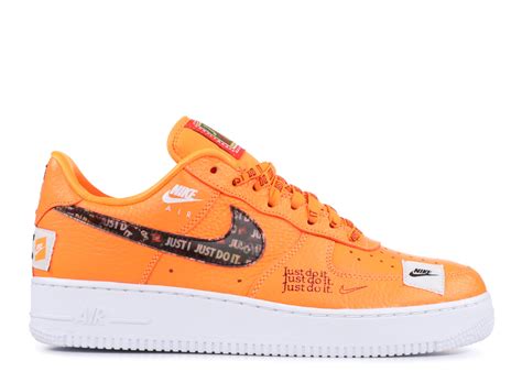 nike air force 1 orange 